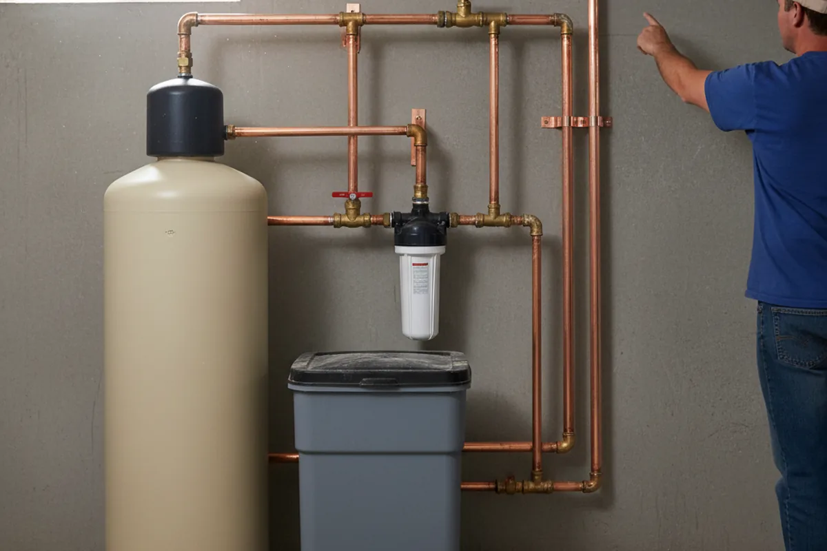 Whole-house water treatment system installed in Mccomb